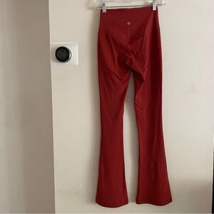 Lululemon Women's Red Flared Pants size 4